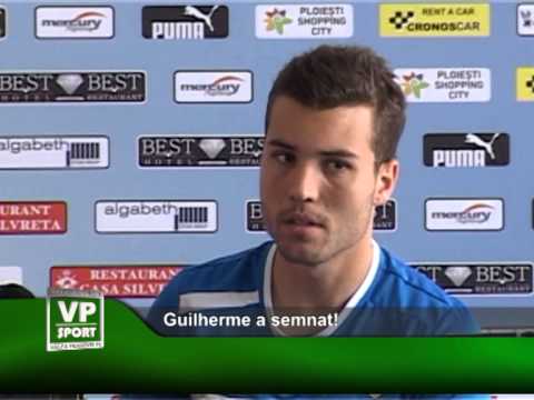 Guilherme a semnat!
