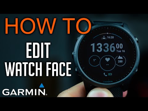 How to Edit Garmin Forerunner 945 Watch Face