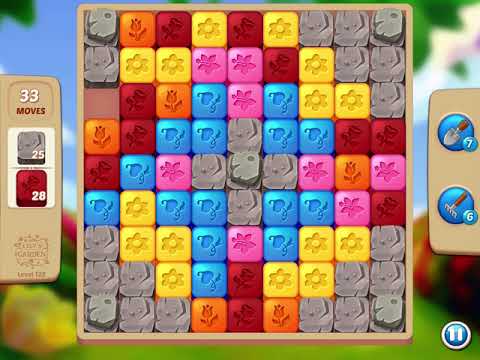 Lily’s Garden: Design & Relax - Day 6 - Level 122 - No Boosters - FULL STORY - CaroGamesNL