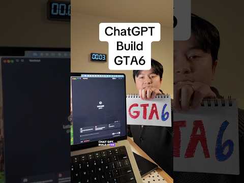 ChatGPT built gta6 for me in 1 prompt…     #ai #codex #ChatGPT #5.4
