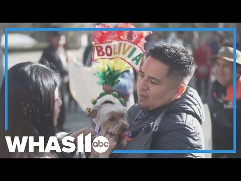 Bolivia celebrates its bicentennial with a dog parade