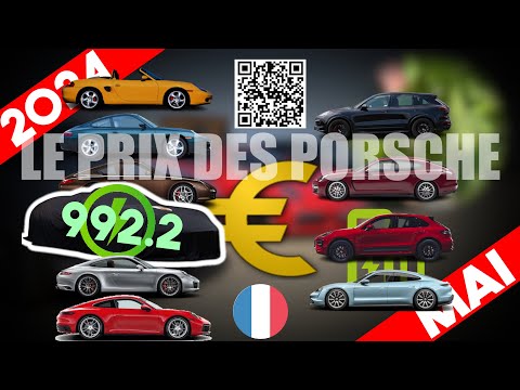 la 992.2 GTS hybrid + Le prix des PORSCHE en France en mai 2024 evolution des prix depuis 2004