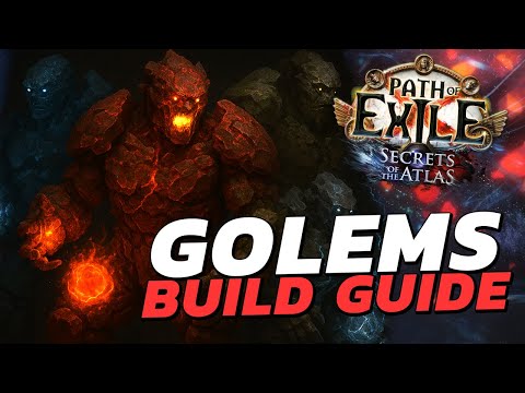 The Most RELAXING Minion Build You Can Play! - Golem Minion Necromancer PoE 3.26