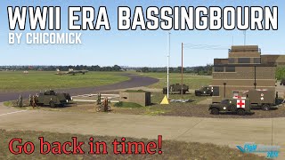 RAF Bassingbourn USAAF 1943 MSFS2024 video