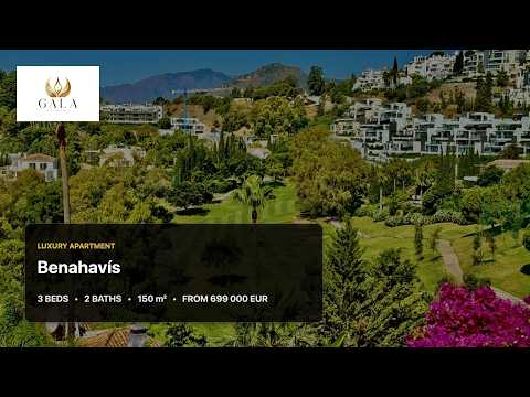 Renovated Corner Garden Apartment with Golf Views in La Quinta Hills 3, Benahavís - Video