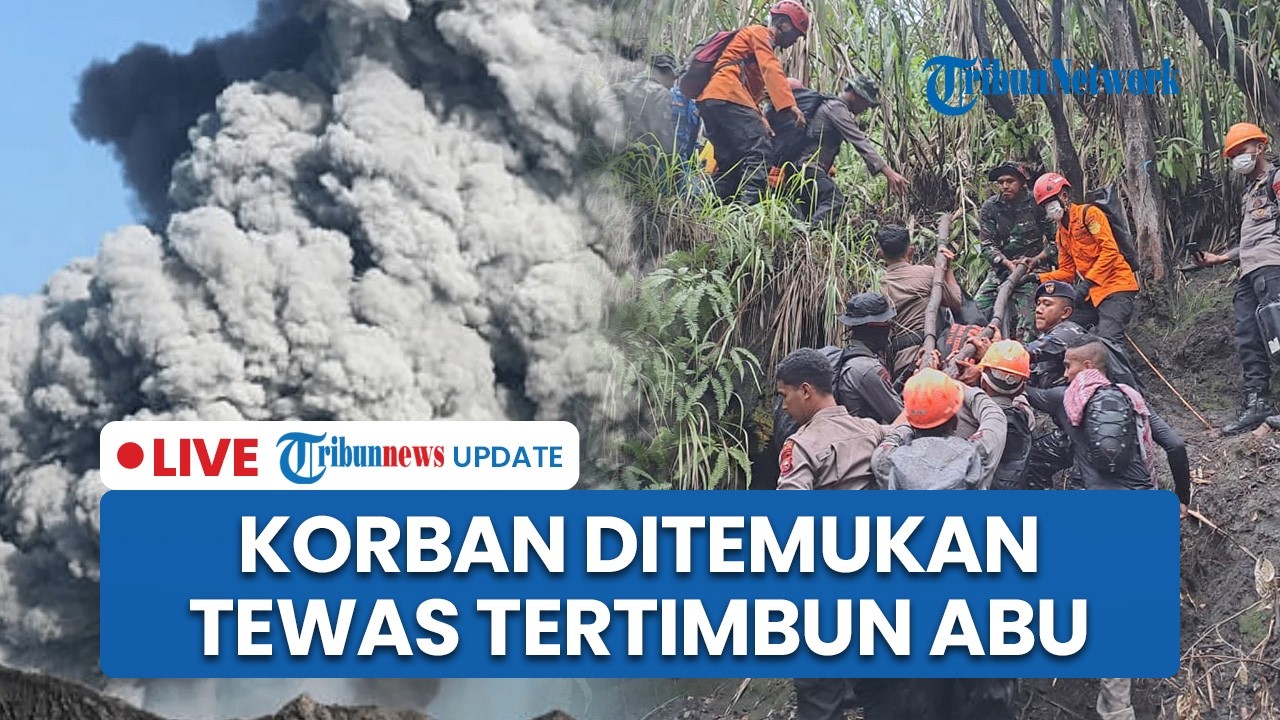 LIVE: Satu Korban Erupsi Gunung Dukono Ditemukan Tewas di Dekat Kawah, Pendakian Ditutup Permanen