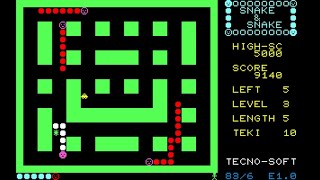 Sharp MZ-700 Game: Snake & Snake (19xx)