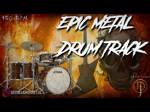 Epic Metal Styled Free Original Drum Track - 150 BPM (FREE DOWNLOAD)