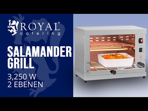 Video - Salamander Grill - 2 Etagen - 3.250 Watt