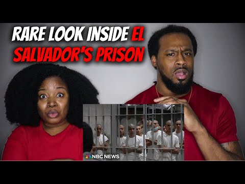 🇸🇻 RARE LOOK INSIDE EL SALVADOR'S MEGA PRISON | The Demouchets REACT El Salvador