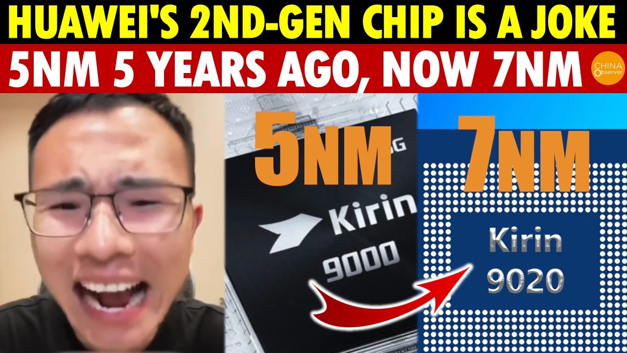Huawei's $2,500 Tri-Fold Phone Is A TOTAL Scam! 7nm Chip vs iPhone 17’s 3nm for Just $840!