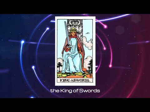 The King of Swords as your daily tarot card reading by Shaun Dixon!