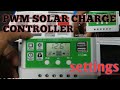 PAANO MAG SET NG PWM SOLAR CHARGE CONTROLLER Tutorial Tutorial