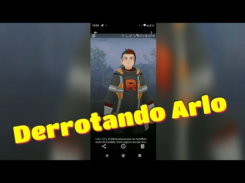 Derrotando líder Arlo da Equipe Rocket