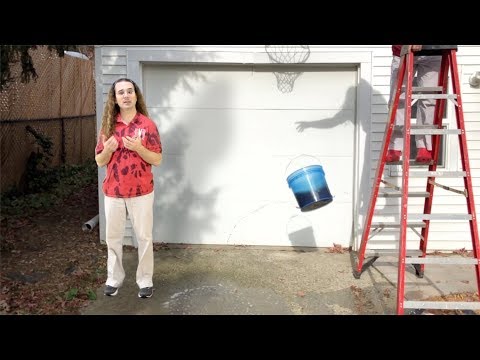 Dropping a Bucket of Water - Demonstration