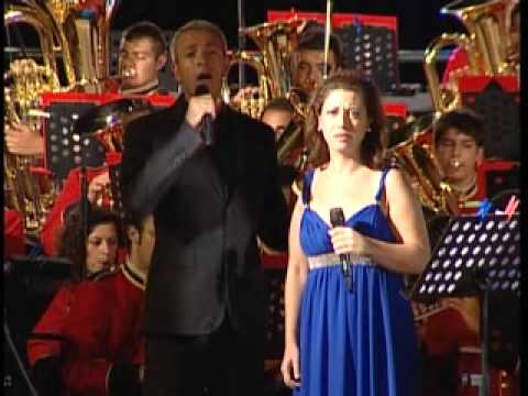 The Prayer ( Andrew Halliday & Roza Poulimenou ) - Kapodistrias Philharmonic band