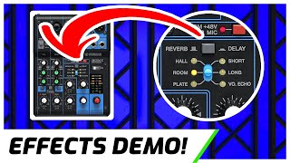 Video thumbnail for Yamaha MG06X Effects Demo & Tutorial | All 6 Effects! by Kettner Creative