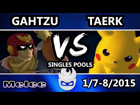 Paragon 2015 - Gahtzu (Captain Falcon) Vs. Taerk (Pikachu) SSBM Singles Pools - Melee