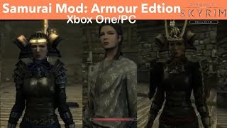 Skyrim SE Xbox One/PC Mods|Samurai Mod: Armour Edtion