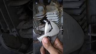 easy way to remove a broken spark plug. #automobile #automotif