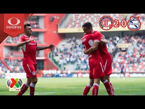 Canelo beats Toluca | Toluca 2-0 Puebla | Clausura 2019 - Matchday 2 | Televisa Deportes