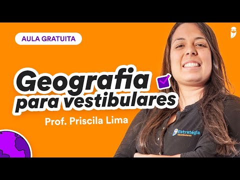 Premonição UNESP 2024 1ª Fase - Geografia - Prof. Priscila Lima