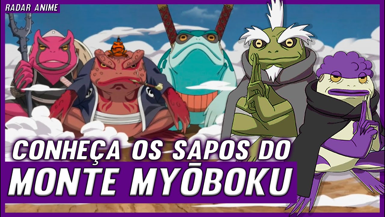 THE HISTORY OF THE TOADS OF MOUND MYOBOKU | THE NARUTO Summoning Frogs