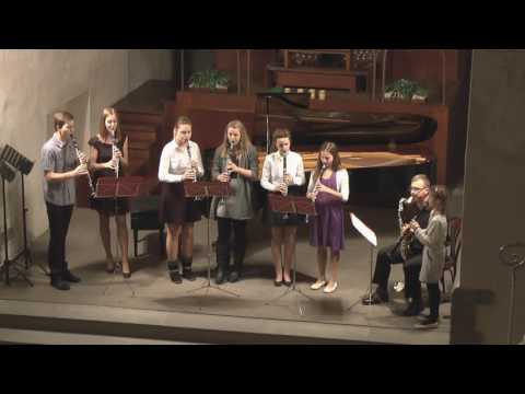 Komorní hra klarinety - Mikulášský koncert 7.12.2016