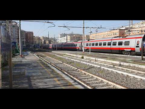 ETR600 in transito al binario 5 di Roma Tuscolana