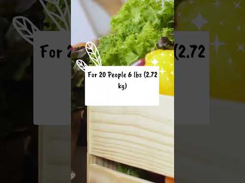 #shorts How Much Potato Salad Per Person To Serve For A crowd, big group or party.