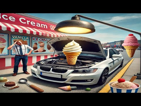 The Ice Cream and Car Mystery: Why It Won’t Start with Vanilla Flavor? 🤔🍦