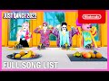 Just Dance 2022 Full Song List Trailer Nintendo Switch