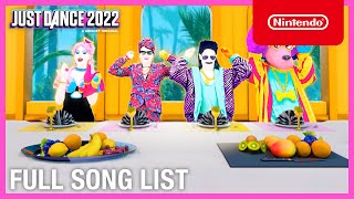 Nintendo Just Dance 2022 - Full Song List Trailer - Nintendo Switch anuncio