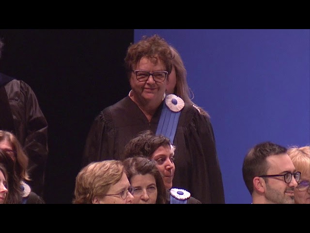 Collation des grades 2018 de la Faculté des sciences humaines