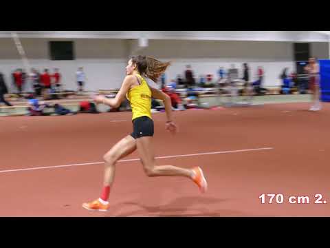 Marta Musladin (CRO) 165 cm Skok u vis 6. mjesto Otvoreno prvenstvo Zagreba 2022