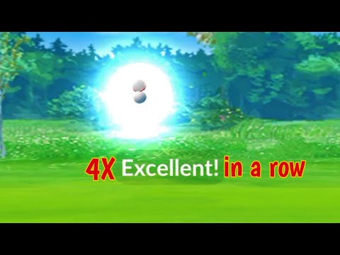 I made 4 Excellent throw in a row to catch a Legendary || PokemonGo 🔥