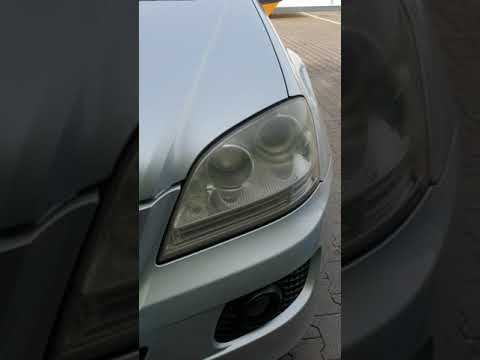 Scheinwerfer Aufbereitung mit Zitrone und Backpulver |ML W164