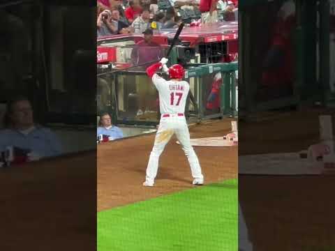 Shohei Ohtani in the Next Batter's Circle. #shoheiohtani