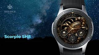 Scorpio SH8 Watch Face | Red Dice Studio