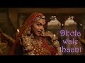 Padmaavat 'GHOOMAR' new song version with lyrics HD