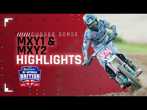 HIGHLIGHTS - MX Nationals - MXY1 & MXY2 - Round 3 at Cusses Gorse 2020