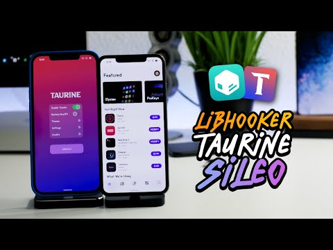 Taurine iOS 14 Jailbreak - Sileo Beta / Libhooker Beta / Libhooker Configurator