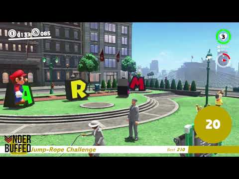 [Super Mario Odyssey] Moon 30 - Jump-Rope Genius Glitch Guide