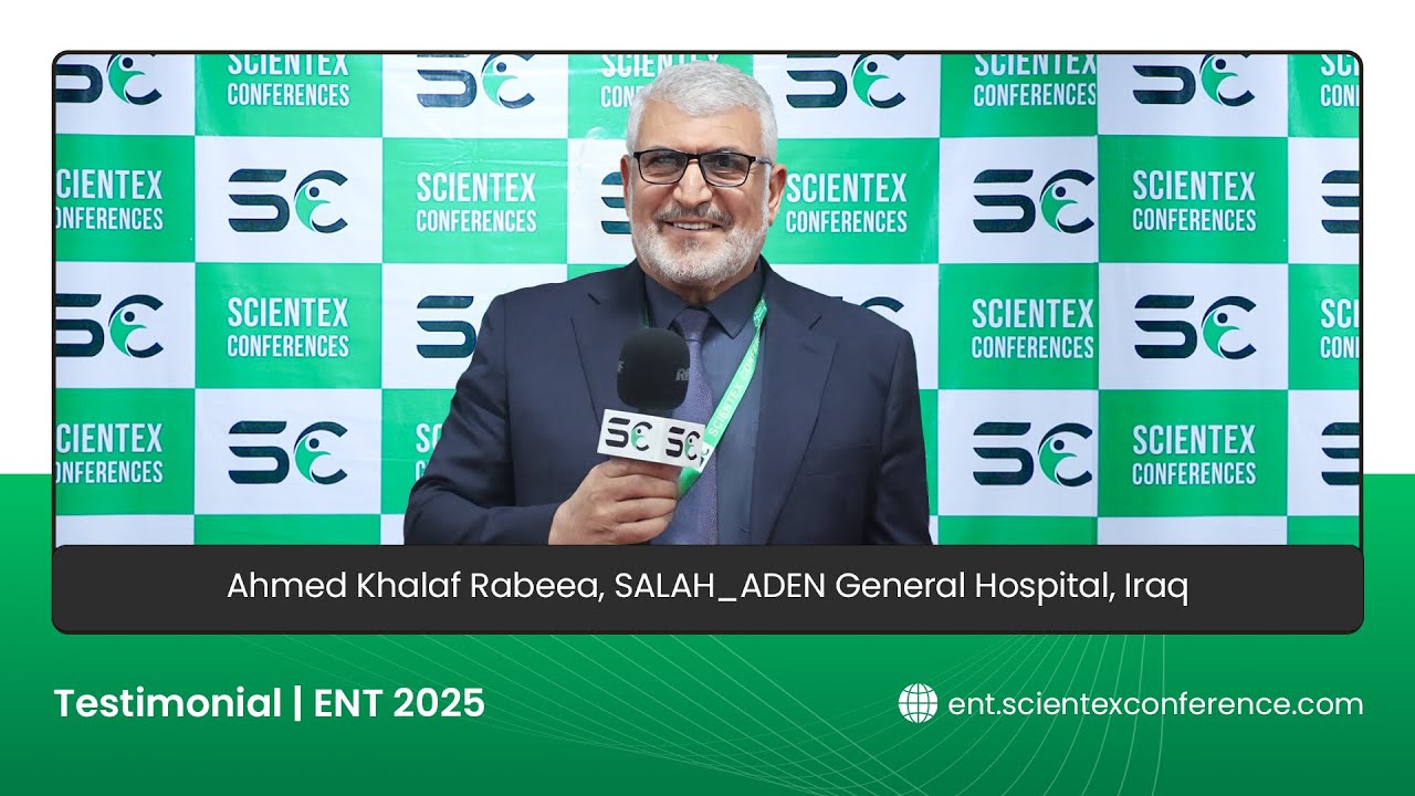 Testimonial by Ahmed Khalaf Rabeea | ENT 2025