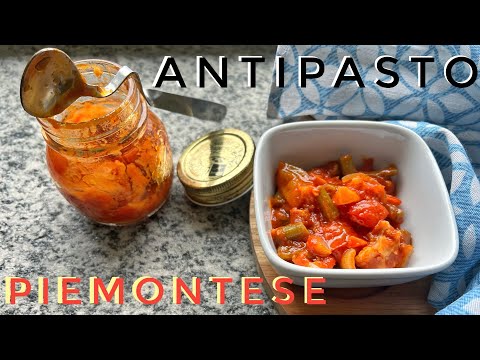 ANTIPASTO PIEMONTESE di verdure | La ricetta originale e tradizionale