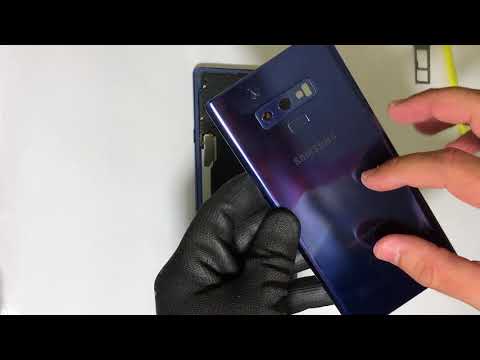 How to Remove the Samsung Galaxy Note 9 Back Glass Cover