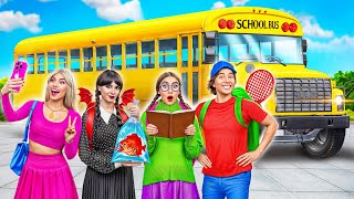 We Learn School Bus Rules With Friends | Funny Situations by Friendly DO