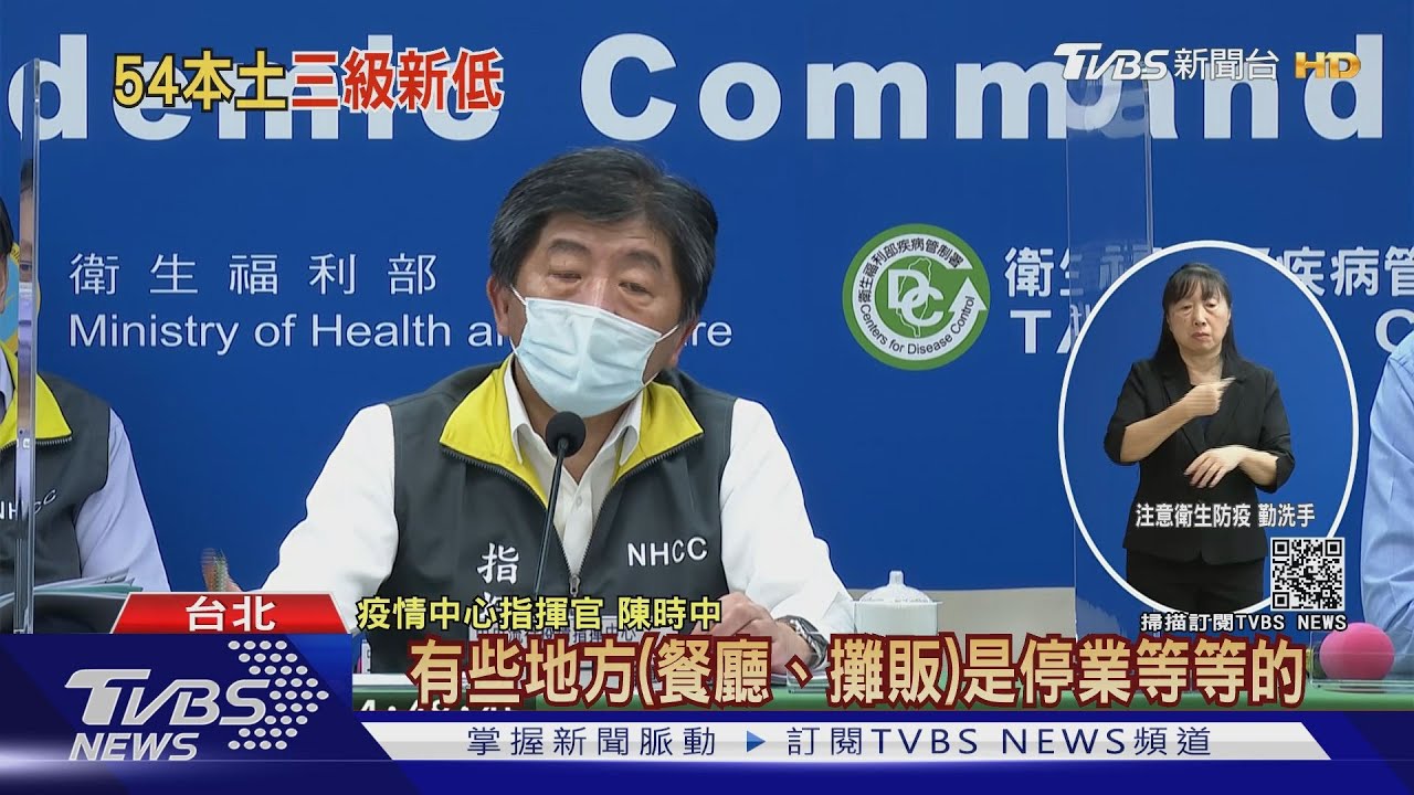 本土增54例、死亡8例! 陳時中:疫情相對低點