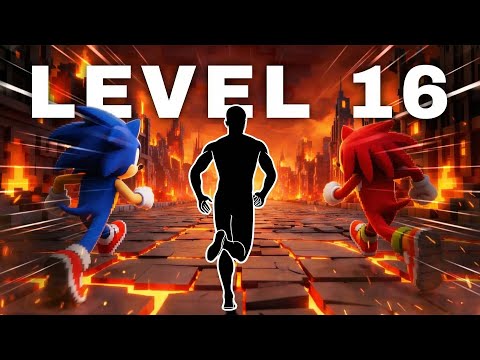 SUPER SONIC SPEED RUN! High Quality Immersive Interactive Warm Up (Level 16) 🦔⚡