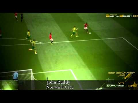 Big Save 4 ! Goal Keeper John Ruddy Norwich City VS Welbeck Manchester United premier league